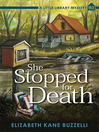 Cover image for She Stopped for Death